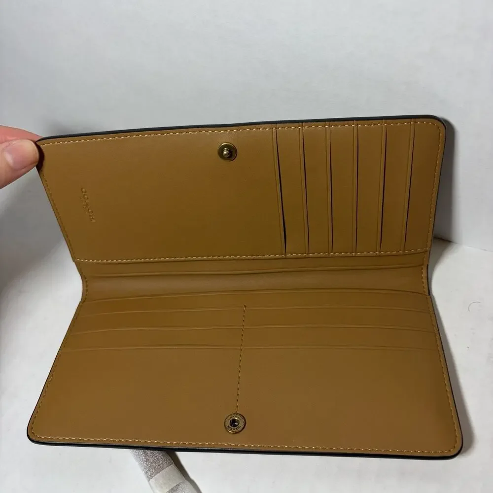 Women’s Coach Essential Slim Wallet Honey Brown - Picture 4 of 4